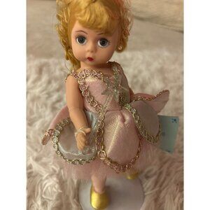 Madame Alexander Tinker Bell Doll 75th Anniversary 1998 Blonde Hair Gold Shoes